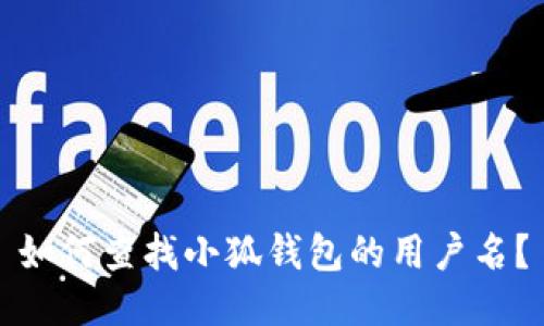 如何查找小狐钱包的用户名?