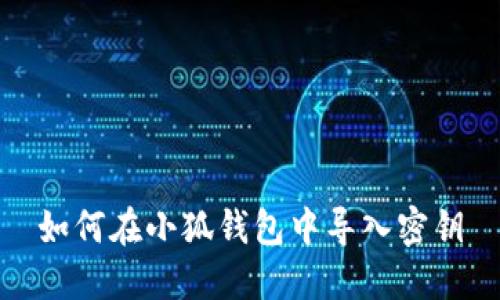 如何在小狐钱包中导入密钥