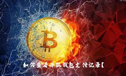 如何查看小狐钱包支付记录?