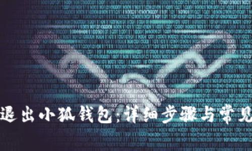 如何安全退出小狐钱包:详细步骤与常见问题解答