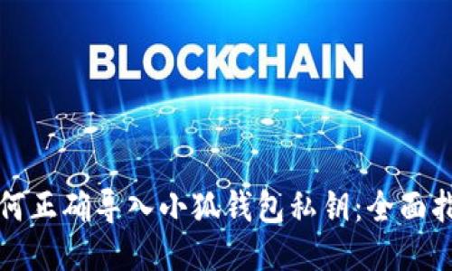 如何正确导入小狐钱包私钥:全面指南