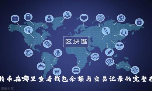 比特币在哪里查看钱包余额与交易记录的完整指南