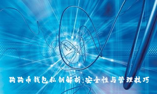 狗狗币钱包私钥解析:安全性与管理技巧