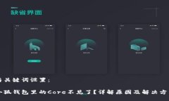 与关键词设置：小狐钱包里的Core不见