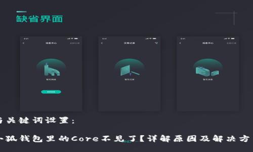 与关键词设置:
小狐钱包里的Core不见了?详解原因及解决方法