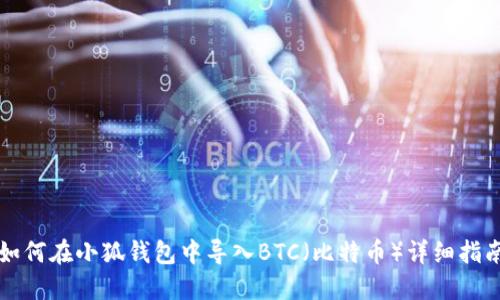 如何在小狐钱包中导入BTC（比特币）详细指南