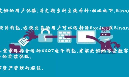 /：2023年最佳USDT电子钱包推荐：5个安全、高效、便捷的选择

USDT电子钱包, 加密货币存储, 数字资产管理, 安全钱包/guanjianci

引言：数字货币与电子钱包的崛起
随着加密货币的兴起，越来越多的人开始关注如何妥善存储和管理他们的数字资产。USDT（Tether）作为一种稳定币，因其与美元挂钩而受到广泛欢迎。有效的存储和交易USDT的工具便是电子钱包。电子钱包不仅能够帮助用户随时随地管理他们的资产，还能享受高效和安全的交易体验。

为什么选择USDT电子钱包？
首先，由于USDT的特殊性，它的价值与美元持平，大大降低了市场波动带来的风险。很多用户选择将资产转换为USDT，以此作为持有价值的方式。因此，选择一个适合的USDT电子钱包显得尤为重要。合适的钱包不仅能保证安全性，还能提供较好的操作体验和多样化的功能。

2023年最佳USDT电子钱包推荐
在众多的电子钱包中，有几款特别受到用户的青睐。以下是2023年值得选择的五款USDT电子钱包。

1. Trust Wallet
Trust Wallet 是目前最受欢迎的加密货币钱包之一，其用户界面友好，支持多种加密货币，其中包括USDT。该钱包的一个主要优势是其去中心化，与中心化交易所不同，用户完全控制自己的私钥和资产。此外，Trust Wallet还具有内置的DApp浏览器，可以方便地进行去中心化交易和参与各类区块链应用。

2. Metamask
Metamask 主要是Ethereum生态系统中的一个钱包，但它也支持USDT等ERC20代币。作为一个浏览器扩展，MetaMask为用户提供了便捷的访问，以进行去中心化金融（DeFi）及代币交换。用户能够轻松地与去中心化应用进行交互，同时也享受许多安全功能，如种子短语和密钥管理。

3. Exodus Wallet
Exodus Wallet是一款桌面和移动端兼容的钱包，界面优雅，用户体验良好。它支持多种加密货币，包括USDT。Exodus Wallet的一个重要特点是其内置的交易所功能，用户可以在钱包内直接进行资产兑换，无需借助外部交易所。同时，Exodus不仅注重安全性，也致力于为用户提供教育资源，帮助其更好地管理资产。

4. Binance Wallet
作为全球最大的加密货币交易所之一，Binance也推出了自己的钱包。Binance Wallet可方便用户在交易所内进行USDT的买卖，并且其安全性和交易速度都很受到用户青睐。Binance Wallet 还有很强的社交功能，用户可以和朋友分享资产，进行联合投资。

5. Trezor硬件钱包
对安全性有更高要求的用户，Trezor硬件钱包绝对是个不错的选择。虽然硬件钱包初使化操作较为复杂，但无疑为用户提供了最高级别的安全性。Trezor能够存储包括USDT在内的众多加密货币，适合中长线投资者。即使面对网络攻击，硬件钱包的离线存储特性使得用户的资产相对安全。

比较这五种钱包的优缺点
虽然以上推荐的电子钱包都有其独特的优势，各有千秋，但用户在选择时也需根据自身的需求进行合理的比较。
Trust Wallet和Metamask作为去中心化钱包，由于用户完全控制私钥，因此安全性较高，但操作相对复杂；Exodus Wallet则提供了更友好的用户体验，并支持多种主流币种；相比之下，Binance Wallet的社交功能更加丰富，适合喜欢交易和分享的用户；而Trezor则是最为安全的选择，尽管其兼容性略逊一筹，且价格相对较高。

如何选择适合自己的USDT电子钱包？
选择电子钱包时，用户需要考虑自身的需求，包括安全性、易用性、支持的币种、交易费用等多个因素。对安全性有高需求的用户，不妨考虑硬件钱包，方便交易的用户可以选择像Exodus或Binance这样的桌面钱包。
此外，也建议用户保持对技术更新的关注，选择定期更新、可靠性较高的钱包服务，因为行业变化迅速，安全漏洞时有发生。

总结
在这数字化迅速演进的时代，USDT等稳定币的崛起让人们有了新的财富管理方式。而电子钱包则是这一过程中的关键工具之一。根据个人需求选择合适的USDT电子钱包，才能更好地享受数字资产带来的便利与收益。
无论是选择Trust Wallet、Metamask、Exodus、Binance还是Trezor，确保用户在进行交易与管理资产时获取最佳体验，这才是钱包最终的价值体现。

使用USDT电子钱包不仅是安全存储资产的手段，更是一种现代化的理财方式。希望本篇文章能帮助你找到合适的电子钱包，顺利开启数字资产管理的旅程。