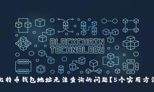 如何解决比特币钱包地址无法查询的问题?5个实用方法供您参考